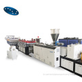 PVC 성형 프로파일 압출기 제작 기계 생산 라인